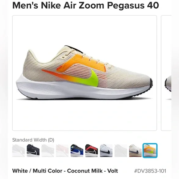 Men's Nike Air Zoom Pegasus 40 - Picture 1 of 2